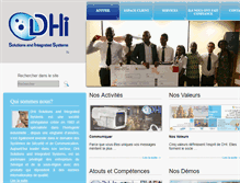 Tablet Screenshot of dhisn.com